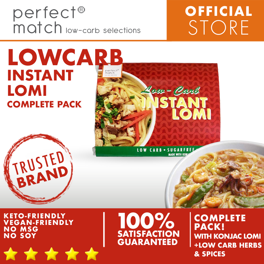 PerfectMatch Low-carb® I Instant Meals l Keto-friendly l Vegan-Friendly l Diabetic-Friendly l Sugar-free