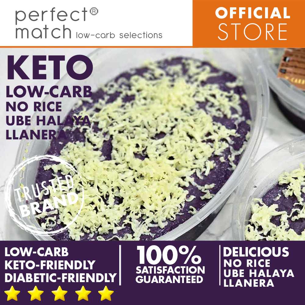 PerfectMatch® Low-carb Keto Ube Halaya I Llanera