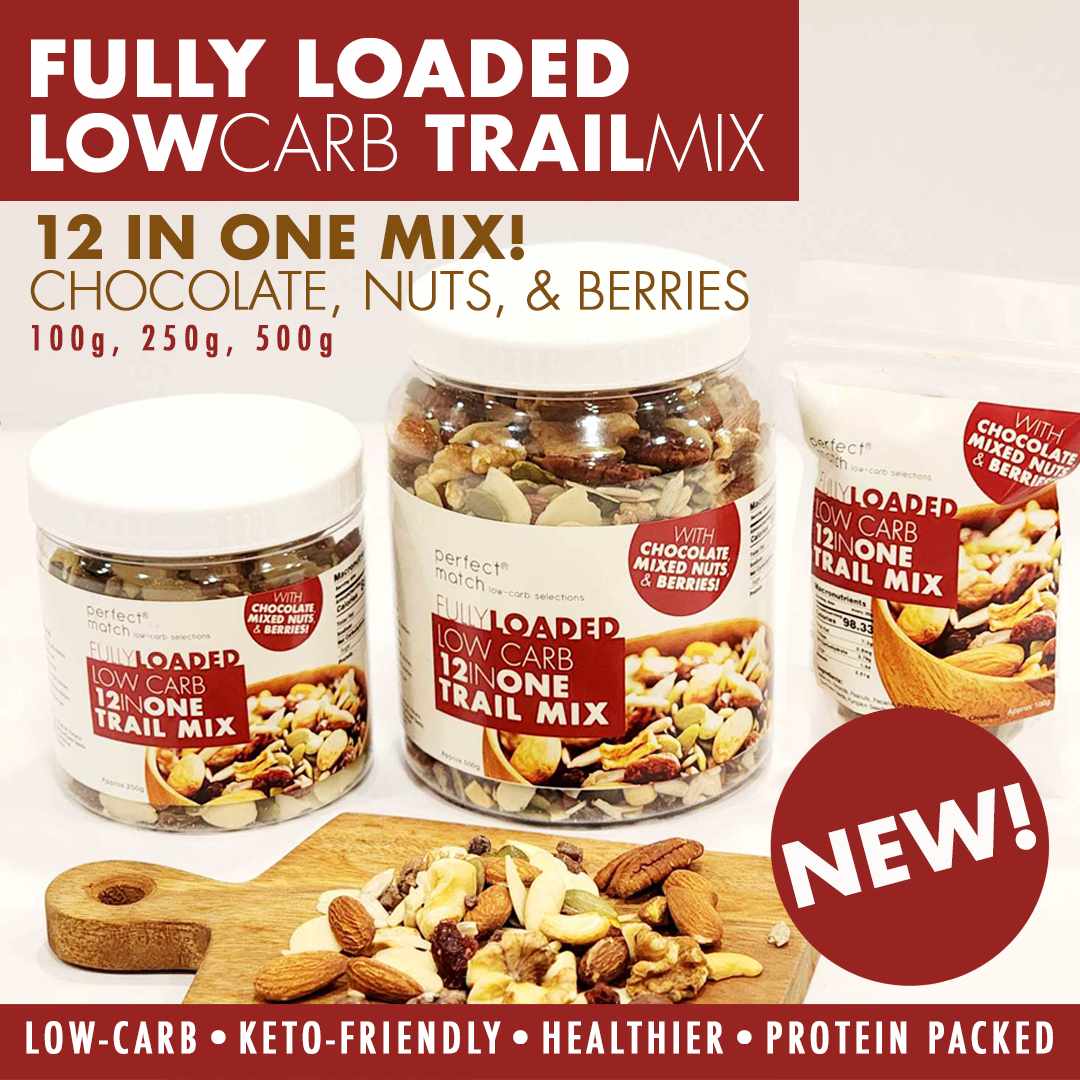 PerfectMatch Low-carb® l Low-Carb Trail Mix l Fully Loaded 12-in-1 l Chocolates, Mixed Nuts Berries l 250grams