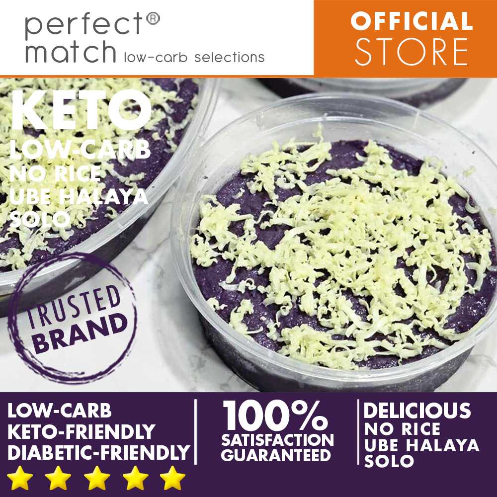 PerfectMatch® Low-carb Keto Ube Halaya I Solo