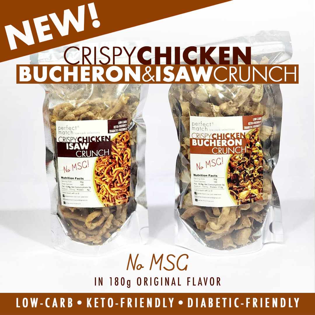 PerfectMatch Low-carb® l Chicken Isaw Crunch l Original I Keto-friendly l 100 grams