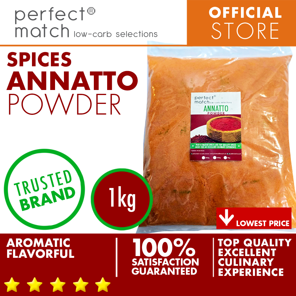 PerfectMatch Low-carb® I Annato Powder I Organic Spices I Top Quality Spices