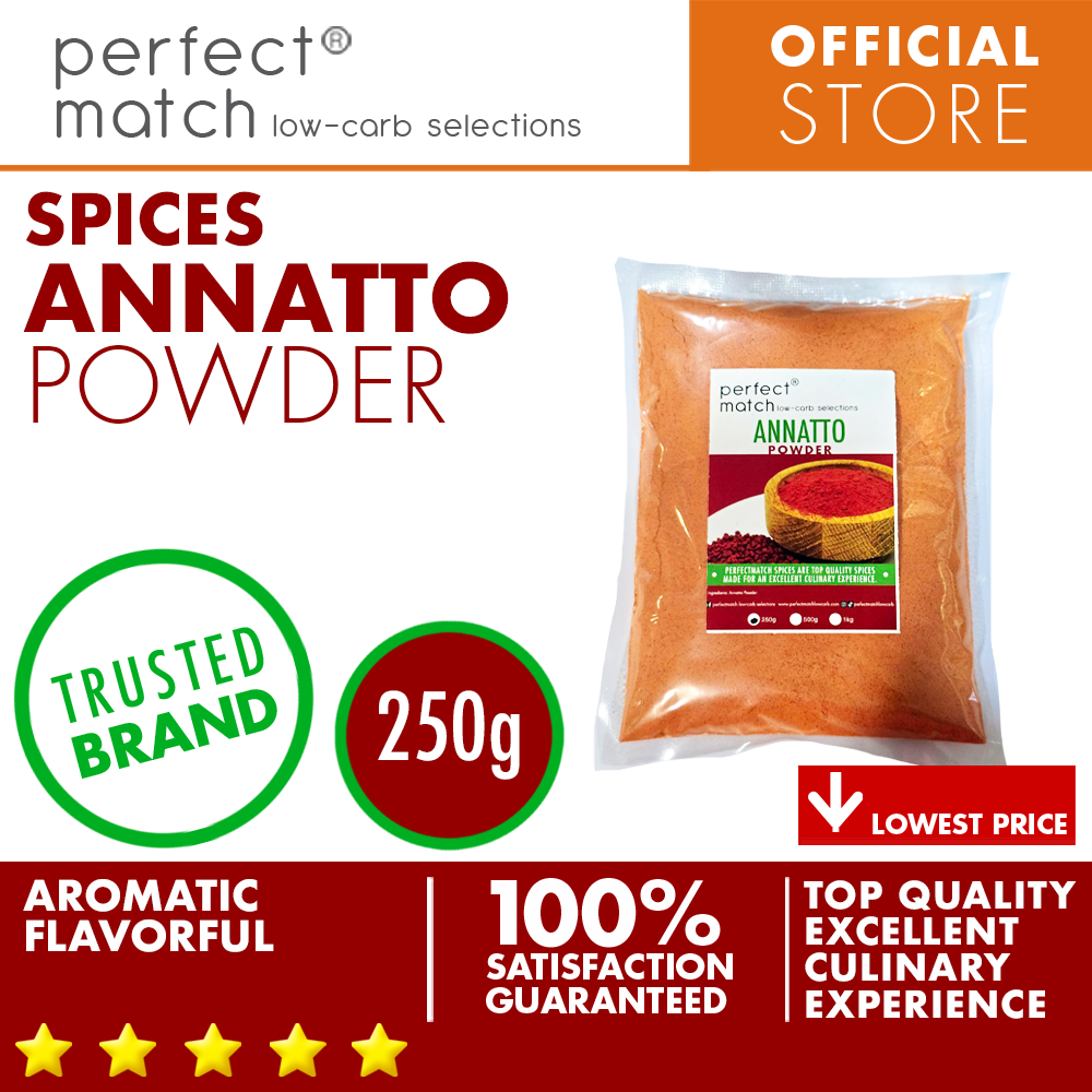 PerfectMatch Low-carb® I Annato Powder I Organic Spices I Top Quality Spices