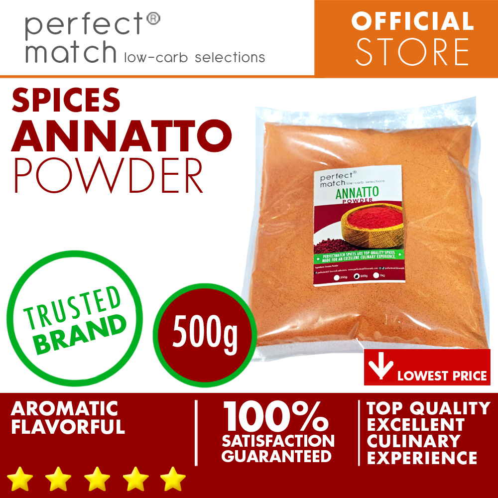 PerfectMatch Low-carb® I Annato Powder I Organic Spices I Top Quality Spices