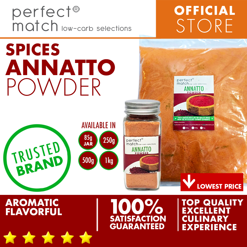 PerfectMatch Low-carb® I Annato Powder I Organic Spices I Top Quality Spices