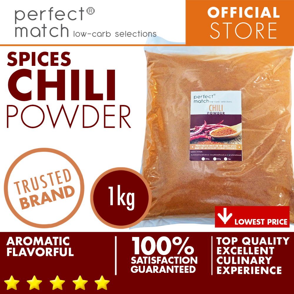 PerfectMatch Low-carb® I Chili Powder I Organic Spices I Top Quality Spices