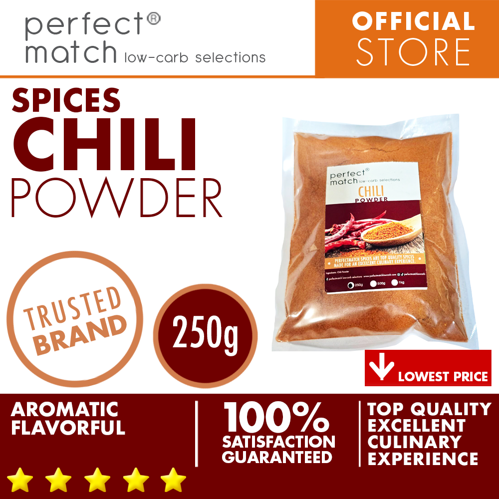 PerfectMatch Low-carb® I Chili Powder I Organic Spices I Top Quality Spices