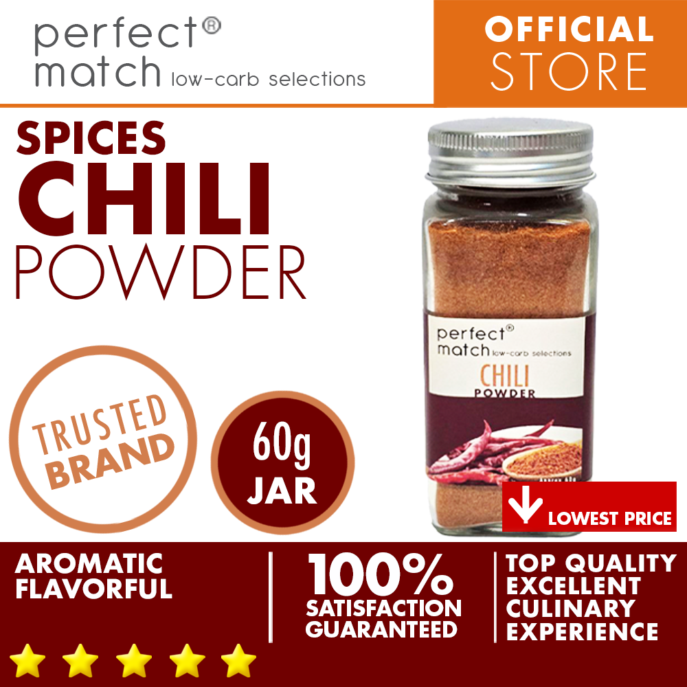 PerfectMatch Low-carb® I Chili Powder I Organic Spices I Top Quality Spices