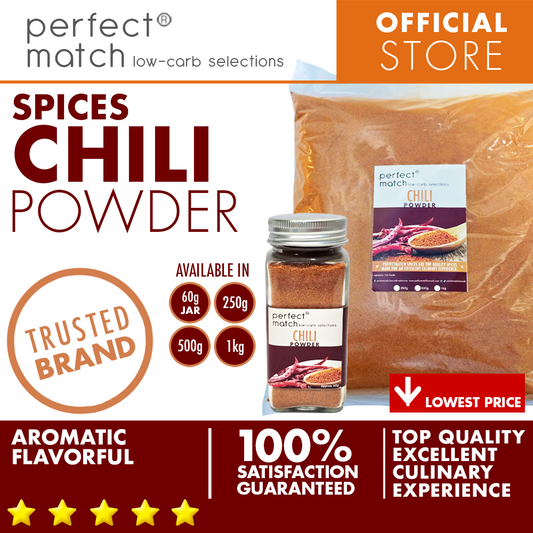 PerfectMatch Low-carb® I Chili Powder I Organic Spices I Top Quality Spices