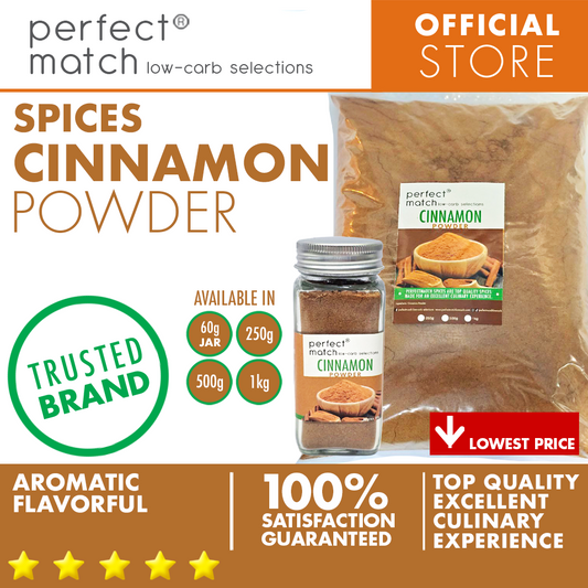 PerfectMatch Low-carb® I Cinnamon Powder I Organic Spices I Top Quality Spices