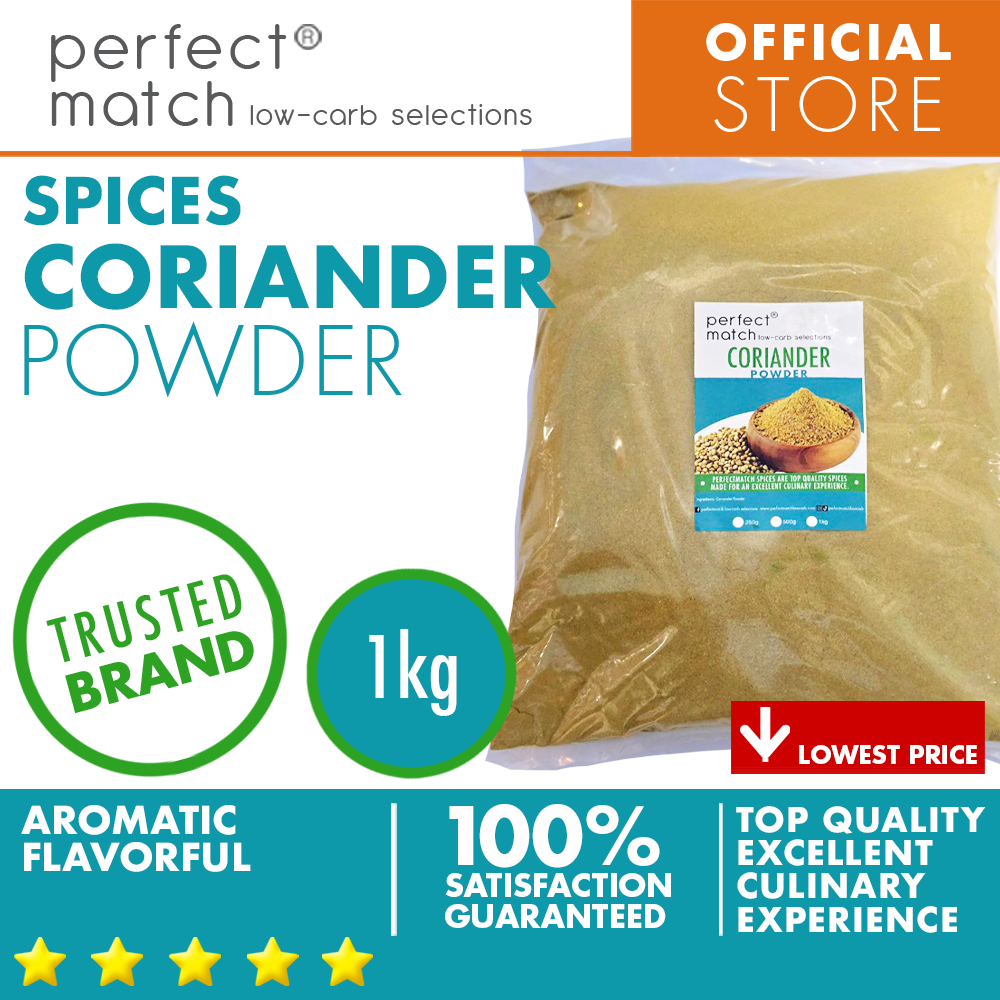 PerfectMatch Low-carb® I Coriander Powder I Organic Spices I Top Quality Spices