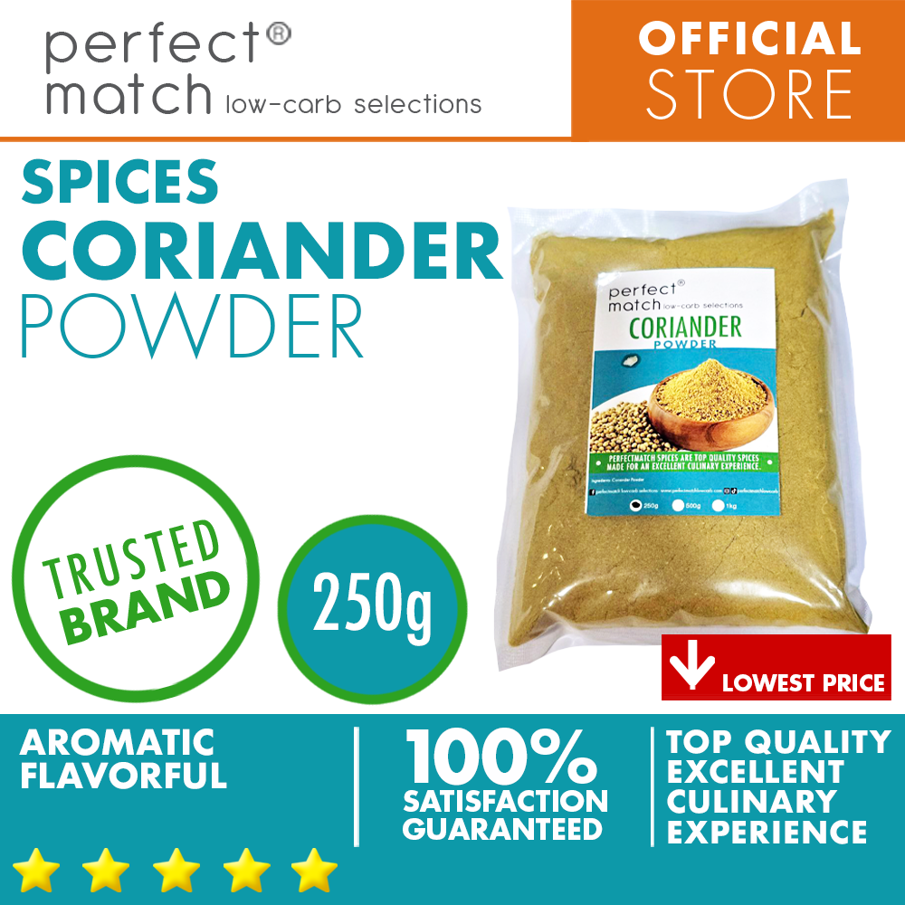 PerfectMatch Low-carb® I Coriander Powder I Organic Spices I Top Quality Spices