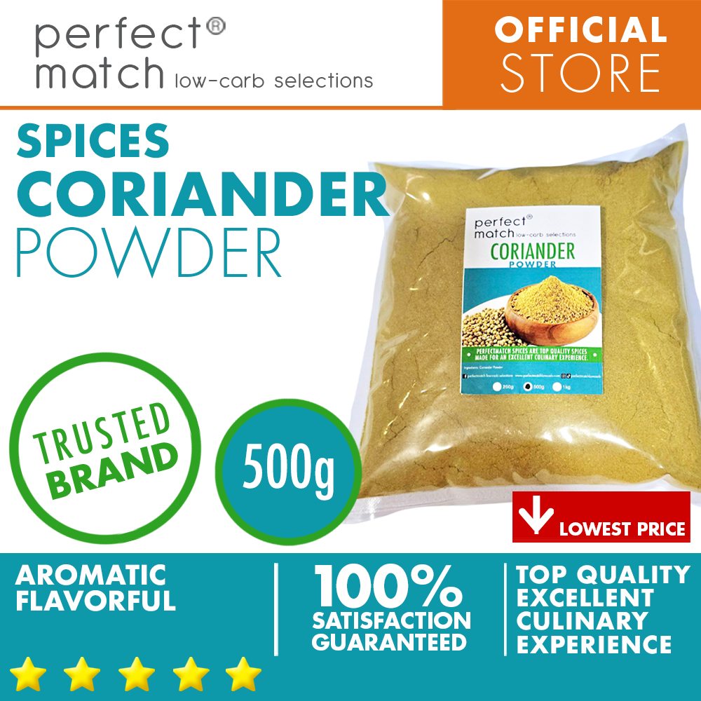 PerfectMatch Low-carb® I Coriander Powder I Organic Spices I Top Quality Spices