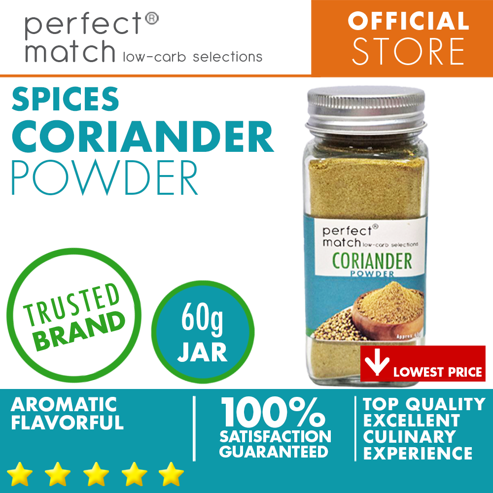 PerfectMatch Low-carb® I Coriander Powder I Organic Spices I Top Quality Spices