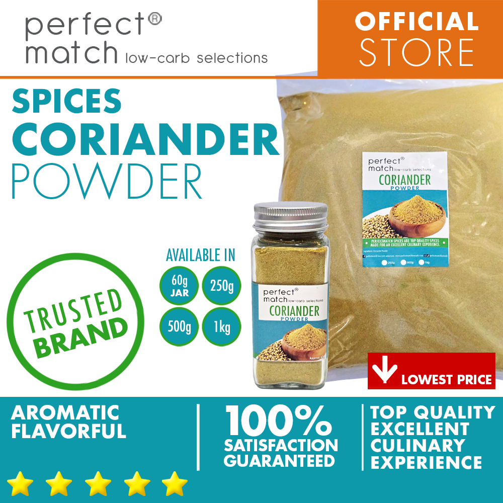 PerfectMatch Low-carb® I Coriander Powder I Organic Spices I Top Quality Spices