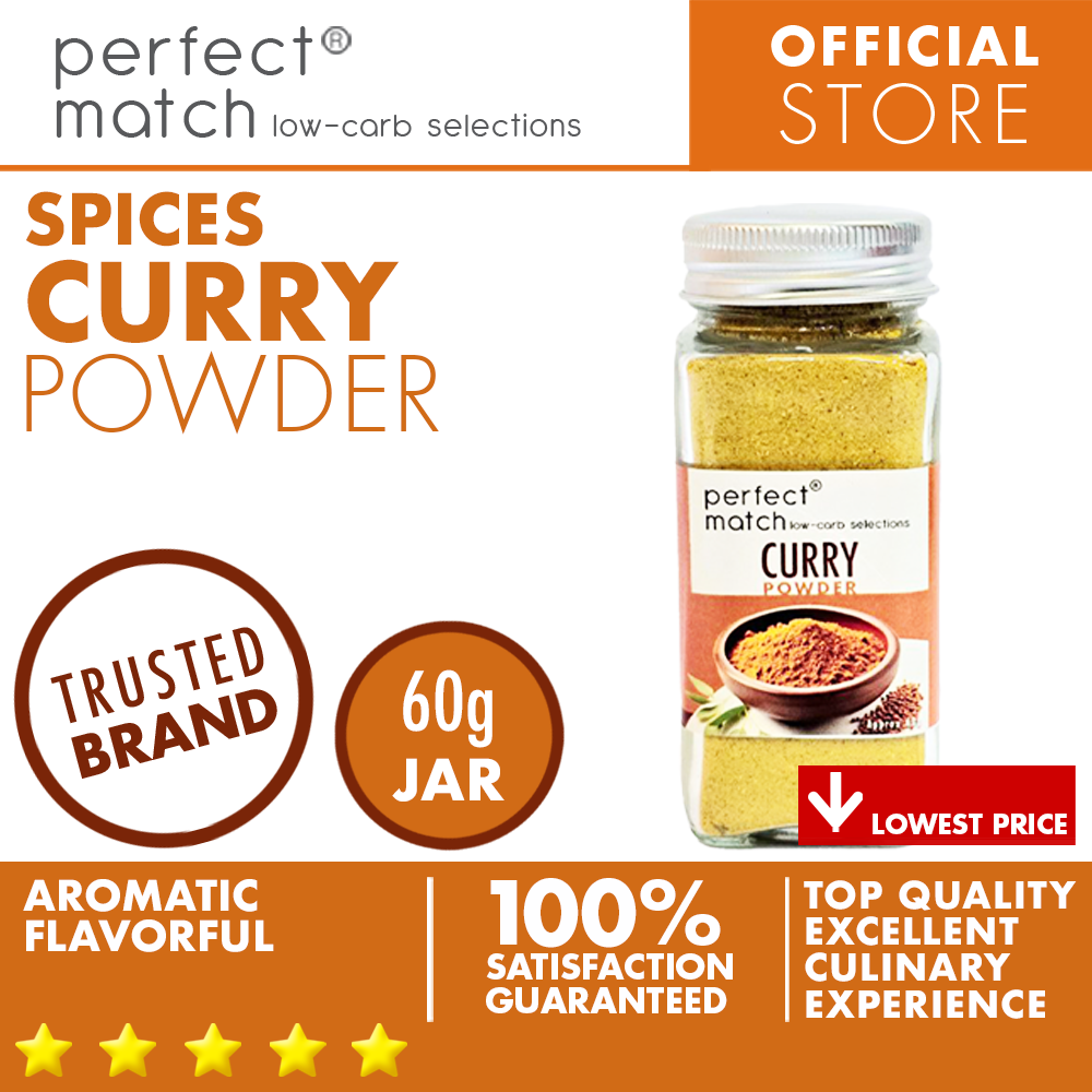 PerfectMatch Low-carb® I Curry Powder I Organic Spices I Top Quality Spices 