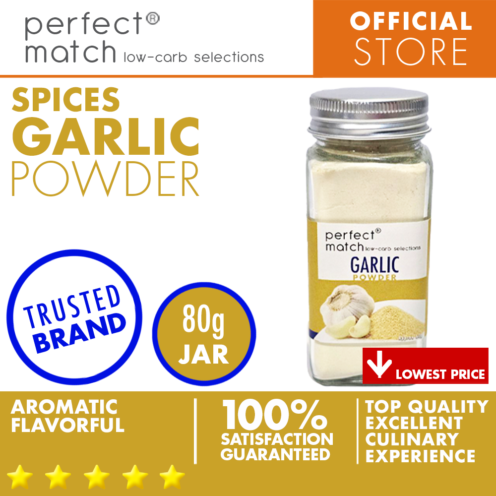 PerfectMatch Low-carb® I Garlic Powder I Organic Spices I Top Quality Spices