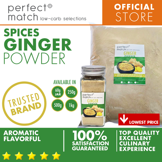 PerfectMatch Low-carb® I Ginger Powder I Organic Spices I Top Quality Spices