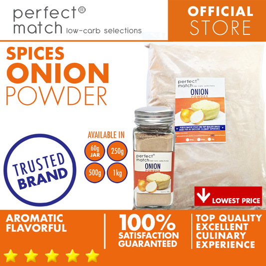 PerfectMatch Low-carb® I Onion Powder I Organic Spices I Top Quality Spices