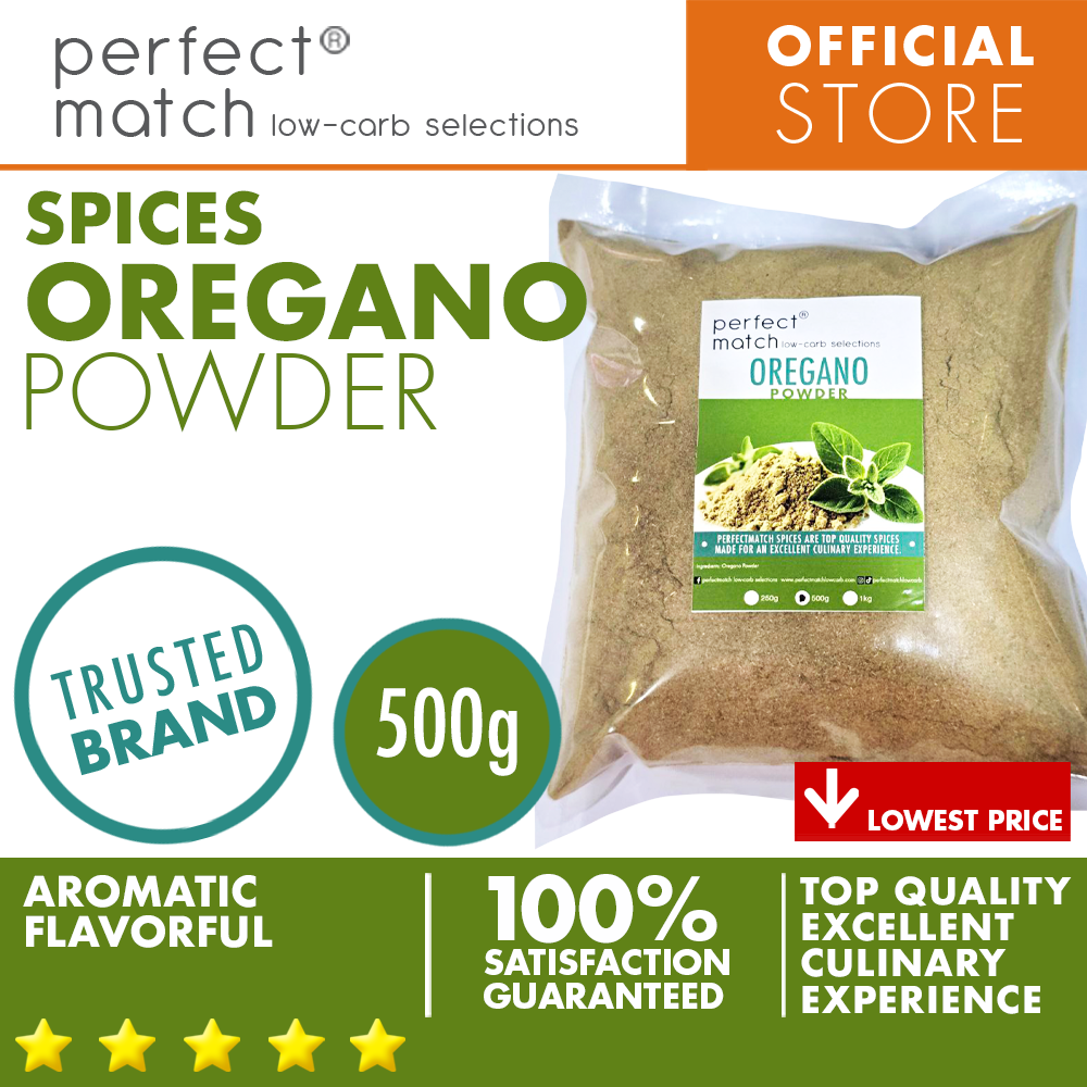 PerfectMatch Low-carb® I Oregano Powder I Organic Spices I Top Quality Spices