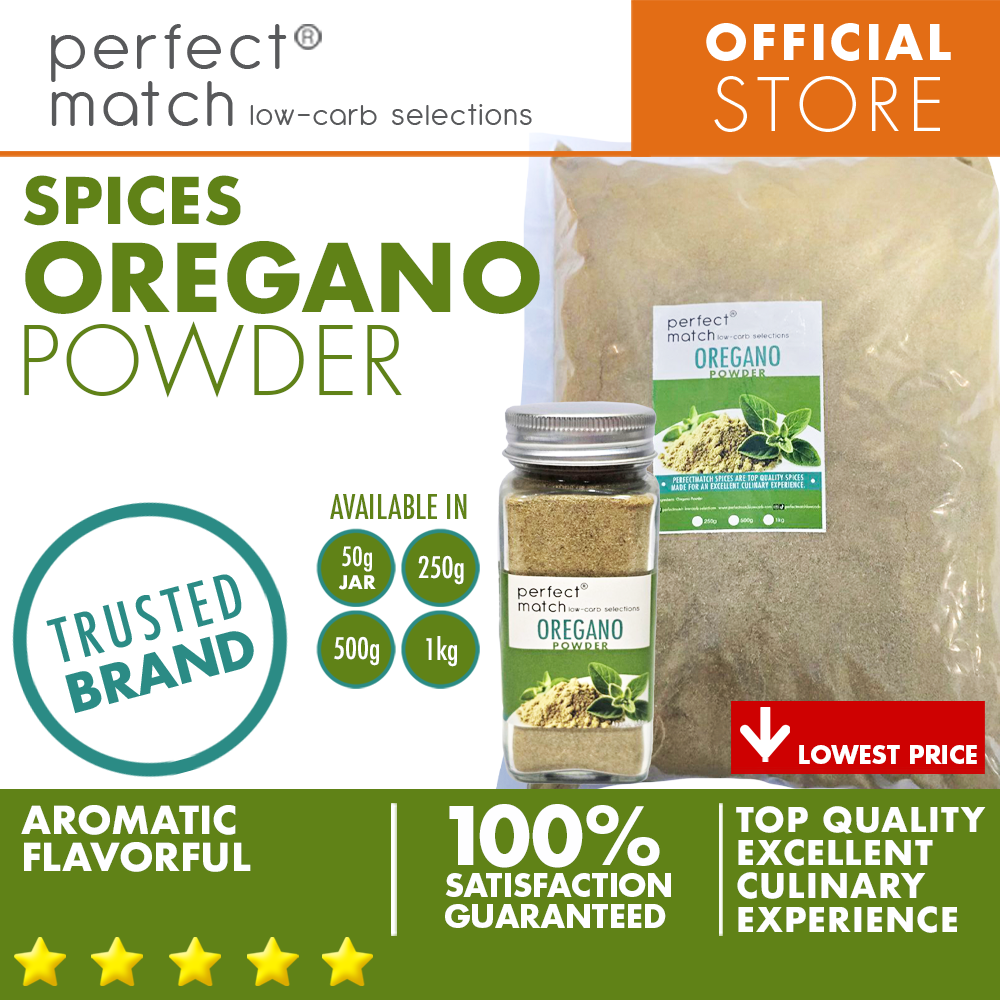 PerfectMatch Low-carb® I Oregano Powder I Organic Spices I Top Quality Spices