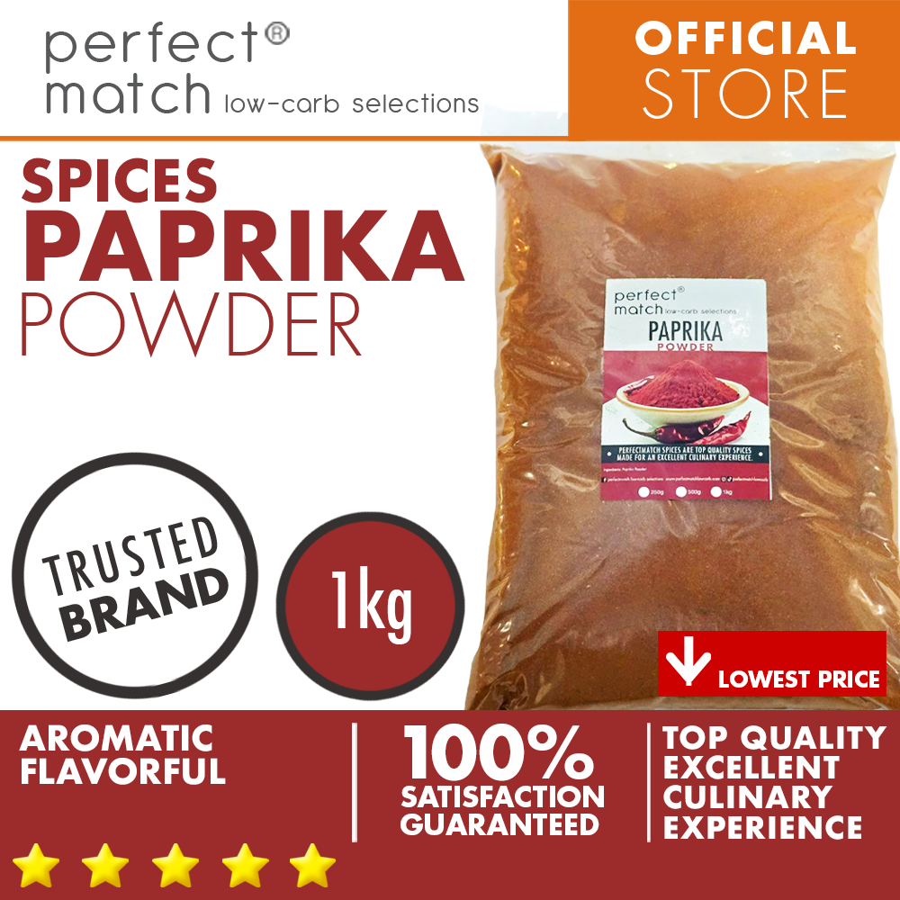 PerfectMatch Low-carb® I Paprika Powder I Organic Spices I Top Quality Spices