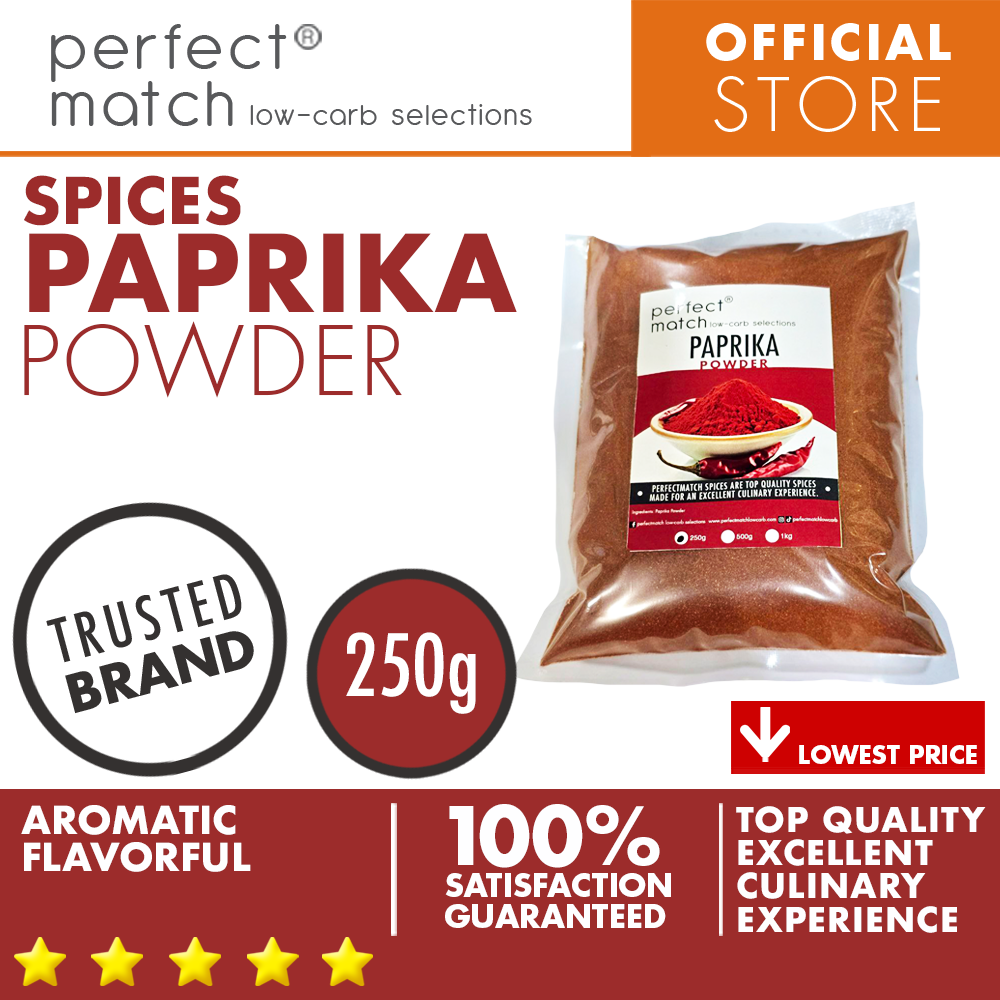 PerfectMatch Low-carb® I Paprika Powder I Organic Spices I Top Quality Spices