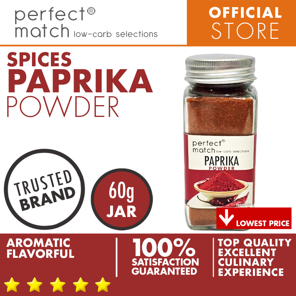 PerfectMatch Low-carb® I Paprika Powder I Organic Spices I Top Quality Spices