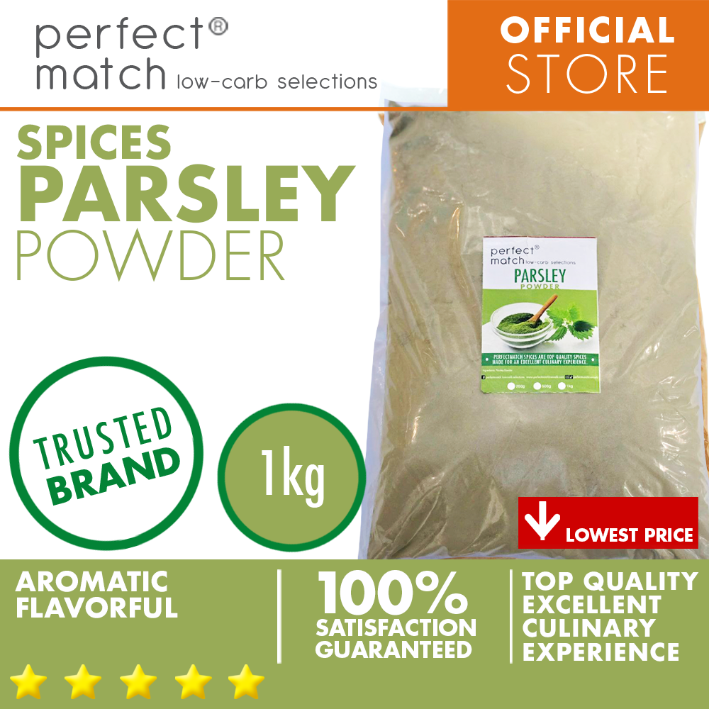 PerfectMatch Low-carb® I Parsley Powder I Organic Spices I Top Quality Spices