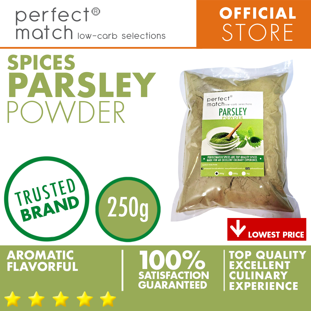 PerfectMatch Low-carb® I Parsley Powder I Organic Spices I Top Quality Spices