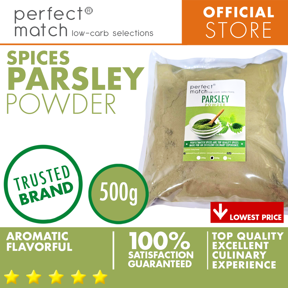 PerfectMatch Low-carb® I Parsley Powder I Organic Spices I Top Quality Spices