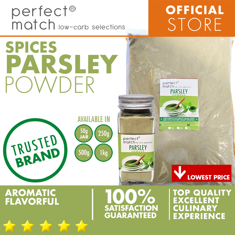 PerfectMatch Low-carb® I Parsley Powder I Organic Spices I Top Quality Spices