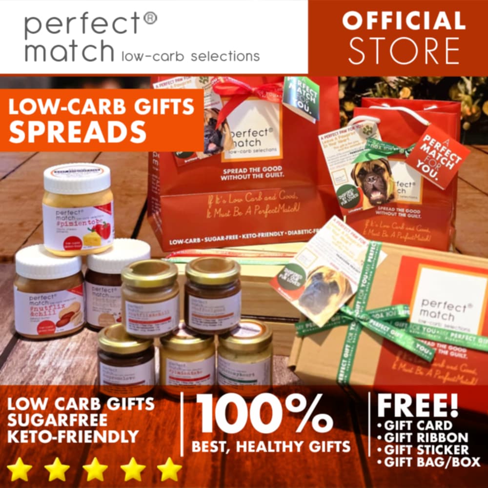 PerfectMatch Low-carb® l Healthy Gifts l Spreads Collection l Low-carb l Keto-Friendly l Sugar-Free