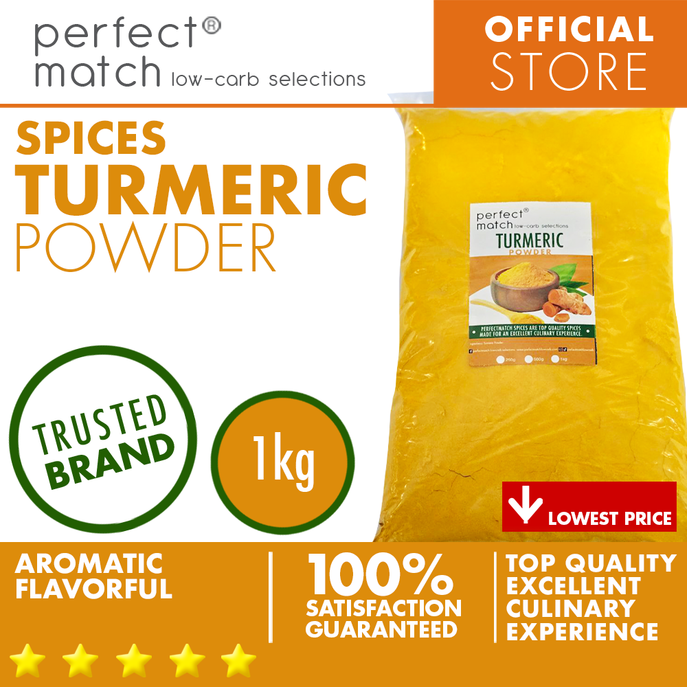 PerfectMatch Low-carb® I Turmeric Powder I Organic Spices I Top Quality Spices