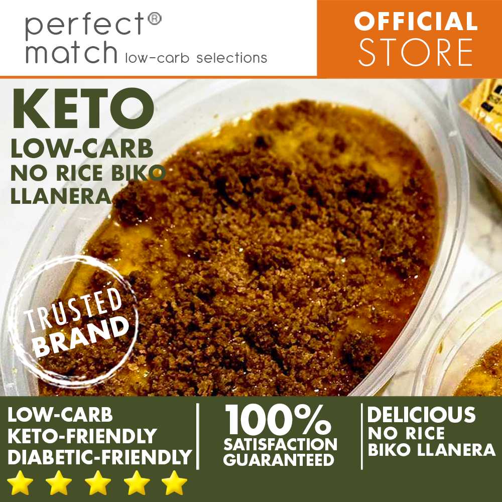 PerfectMatch® Low-carb Keto Biko l No Rice l Biko l Llanera