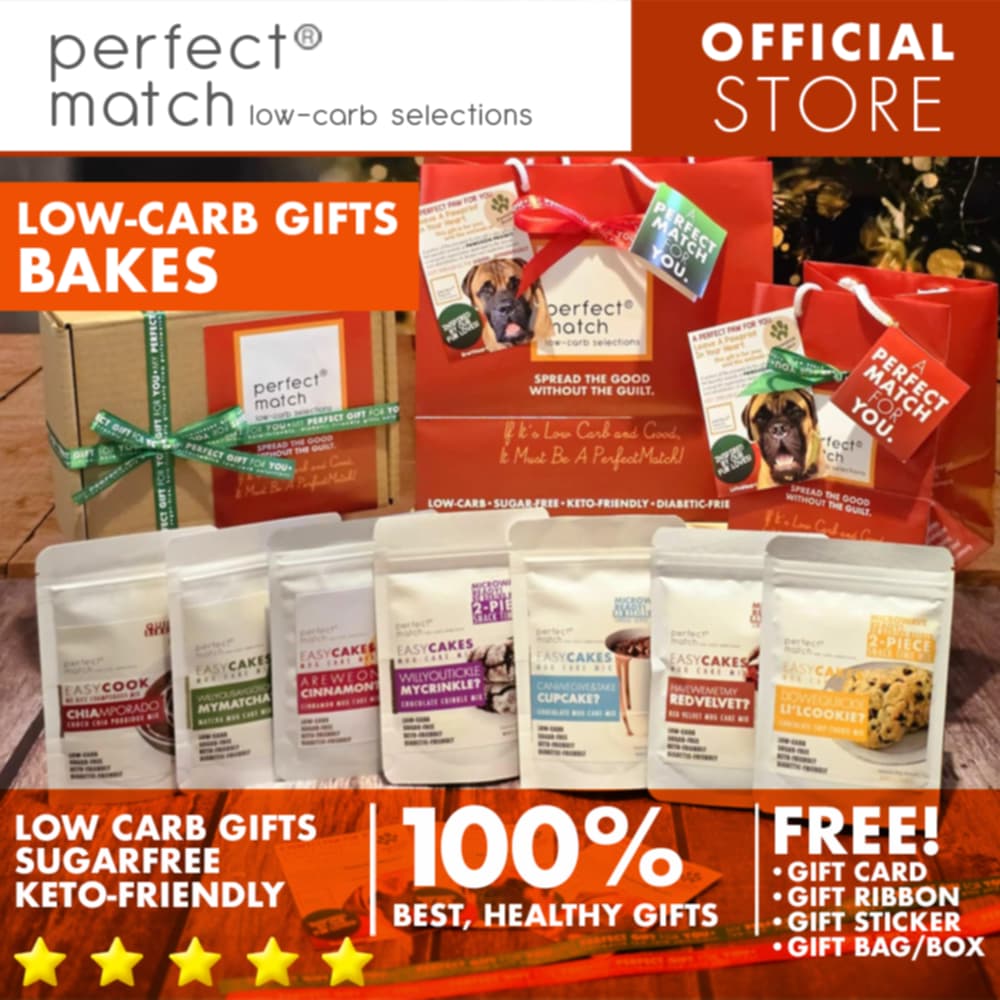 PerfectMatch Low-carb® l Healthy Gifts l Easy Bakes Collection l Low-carb l Keto-Friendly l Sugar-Free