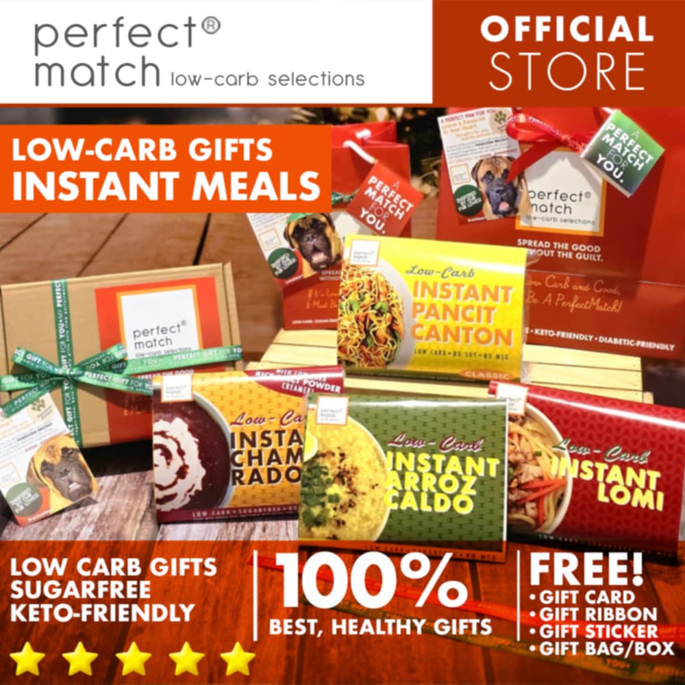 PerfectMatch Low-carb® l Healthy Gifts l Instant Meal Collection l Low-carb l Keto-Friendly l Sugar-Free