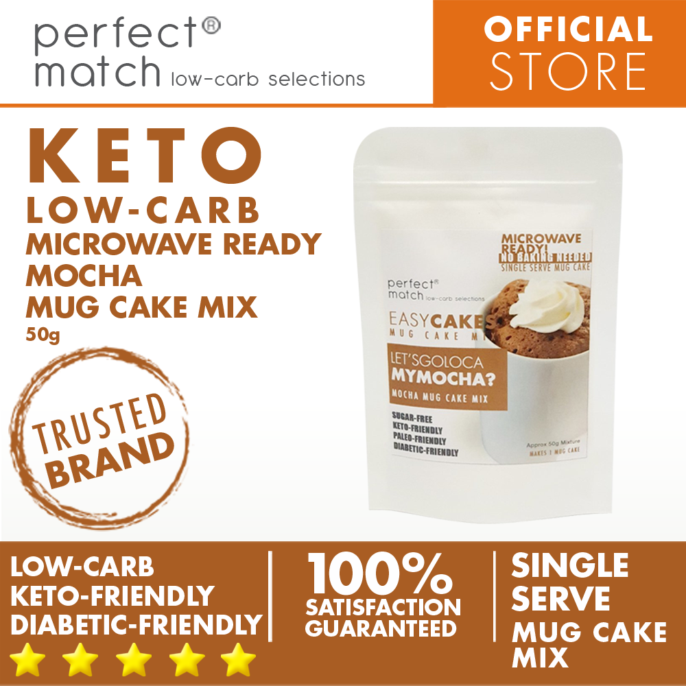 PerfectMatch Low-carb® l Keto Mocha Mug cake Mix l Let'sgoloca my MOCH –  perfectmatchlowcarb