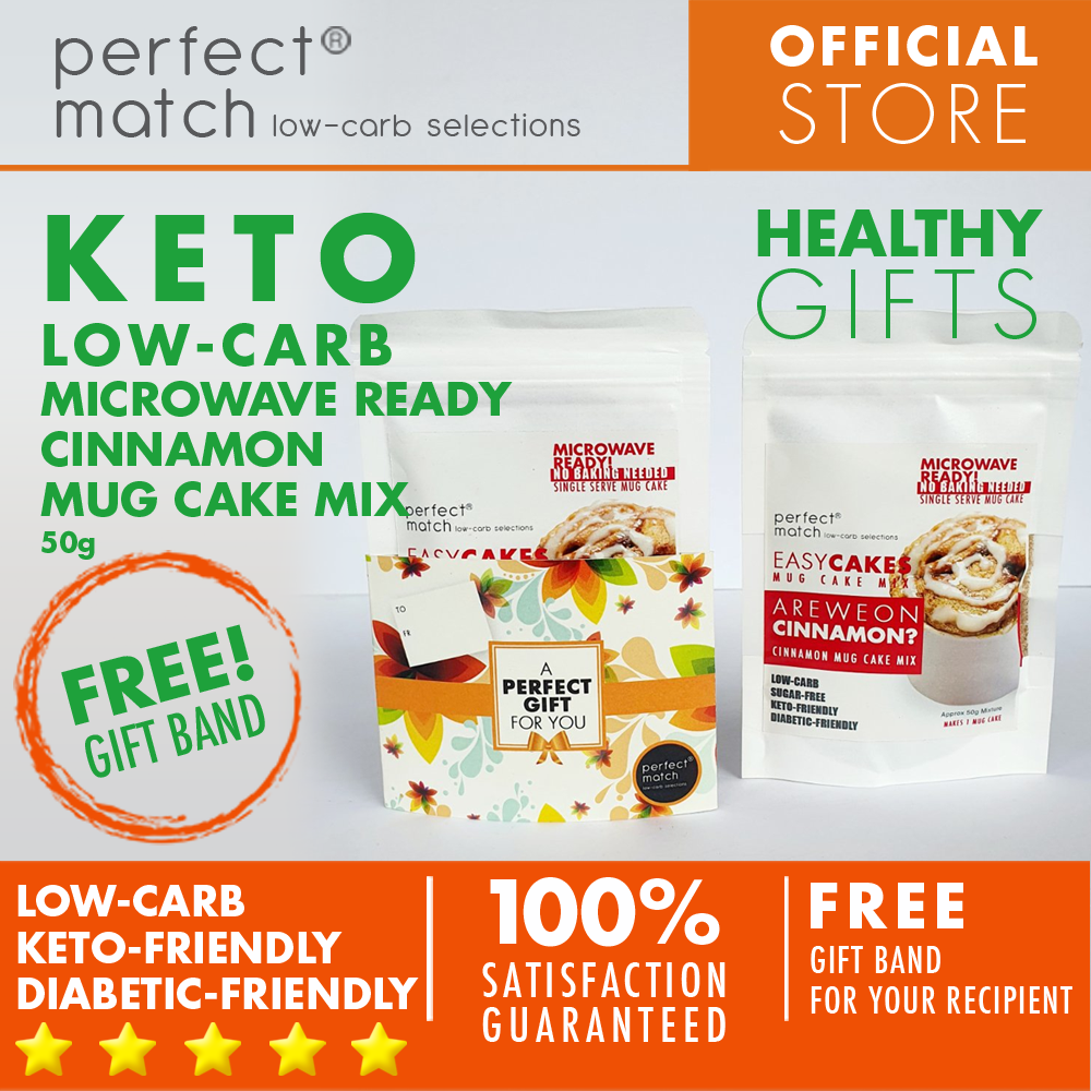 PerfectMatch Low-carb l Keto Gift Set l Cake and Bake Mixes 50g l Sugarfree