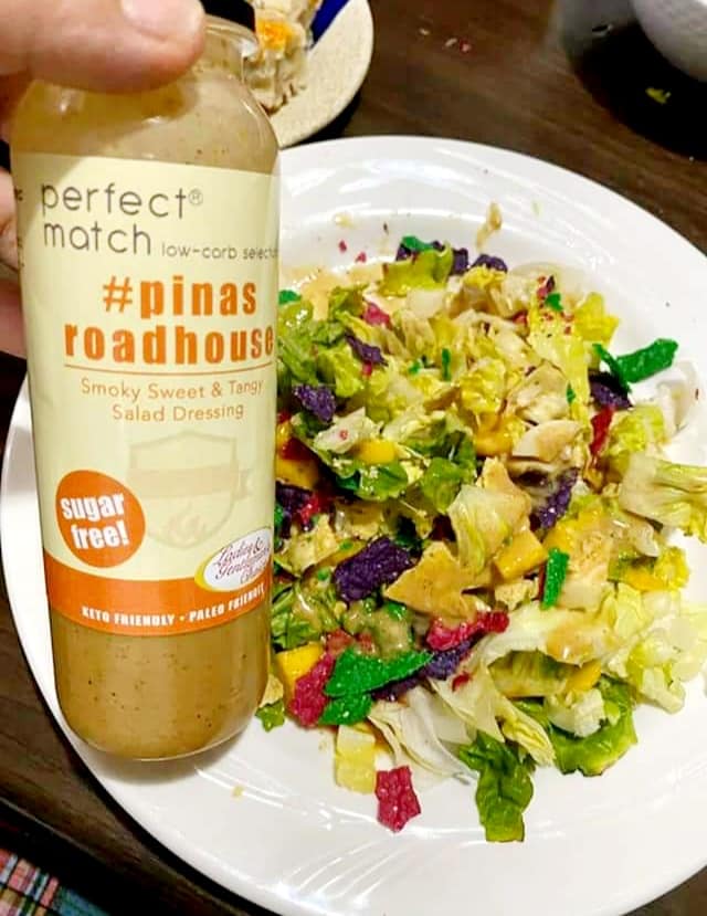 PerfectMatch Low-carb l Keto Creamy Smoky Salad Dip & Dressing l Pinas Roadhouse 300ml l Sugarfree